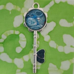 Handmade Key Necklace Pendant